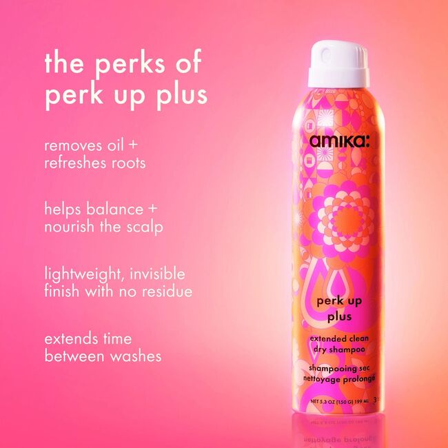 amika: PERK UP PLUS - Extended Clean Dry Shampoo
