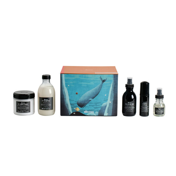 Davines Holiday Box - Oi Lux - Marine World Kit