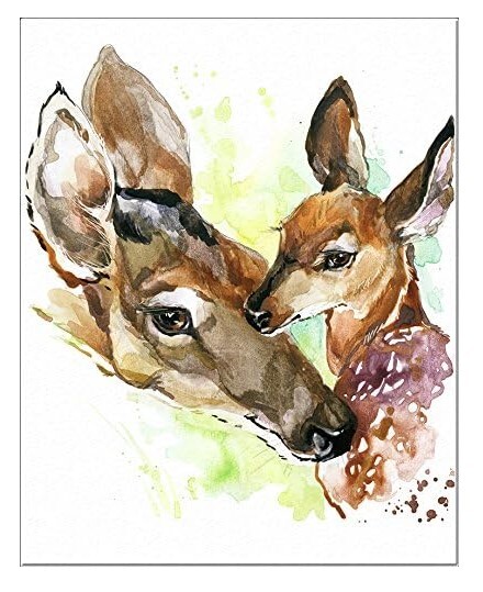 Art-Deer and Fawn