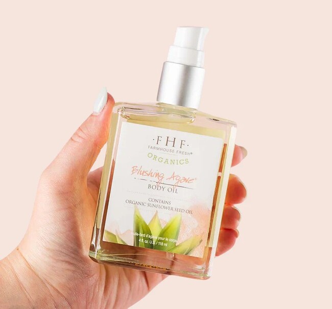 Blushing Agave Organic Body Oil