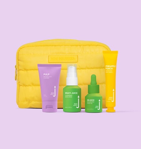 Mini Squeezes Travel Pack - Oily Skin