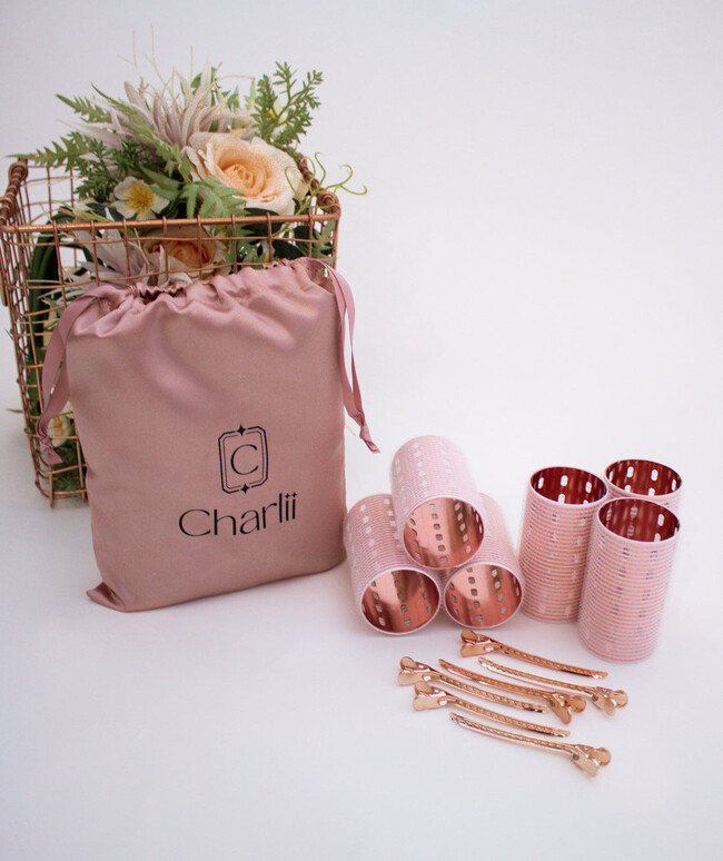 Volume Set Rose Gold/White