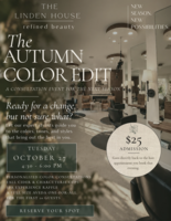 The Autumn Color Edit Event