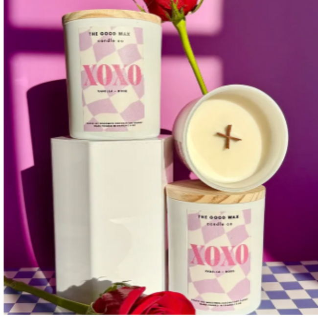 Wood Wick Candle - XOXO