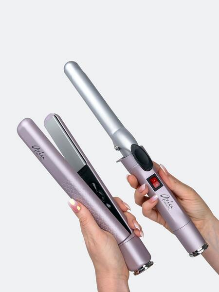 Aria Pop N Lock Straightener & Curling Iron