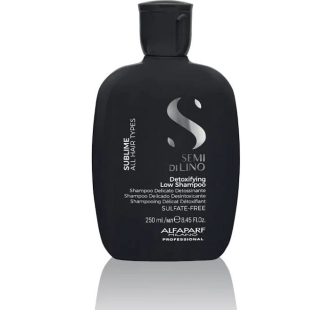 Alfaparf Milano Semi di Lino Sublime Detoxifying Low Shampoo – 8.45 fl. oz. (250 ml)