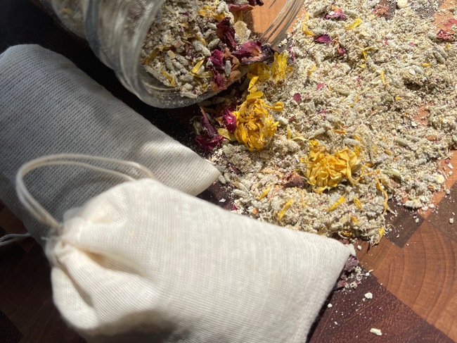 Oatmeal Bath Tea Sachet