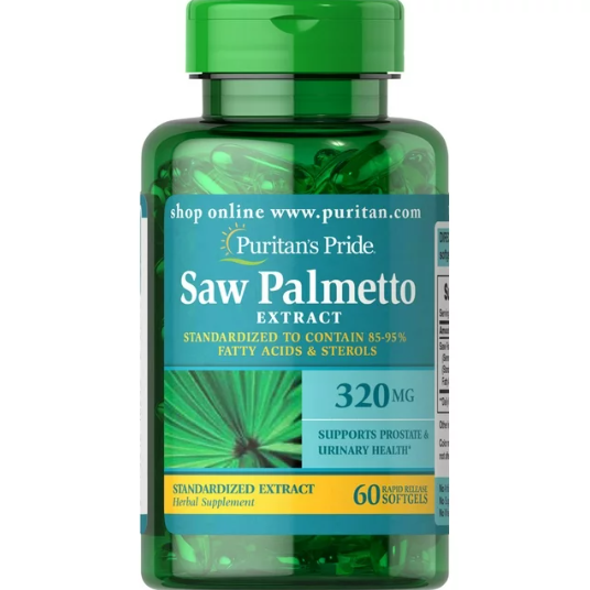 Saw Palmetto Standardized Extract 320mg