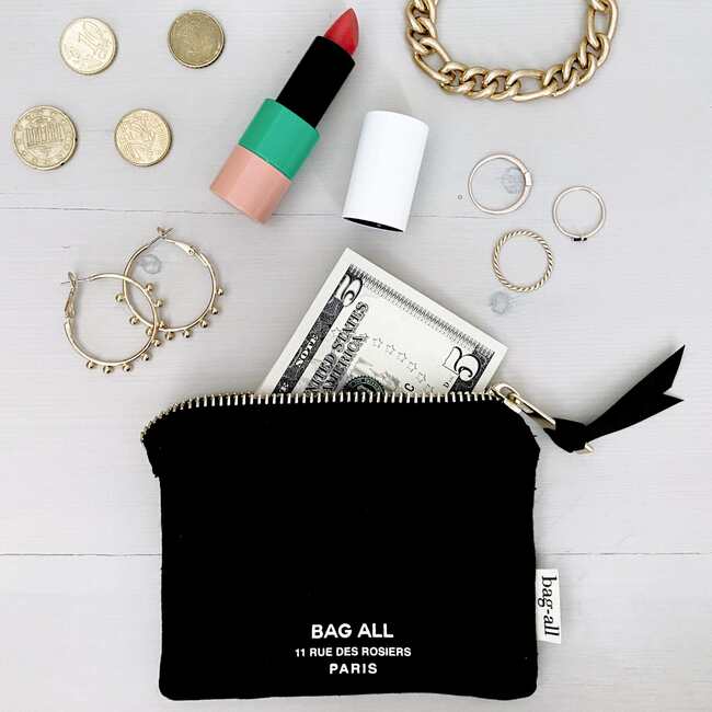 bag-all Mini Trinket pouch - black