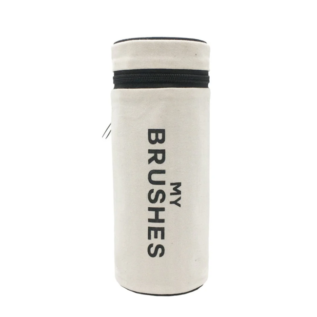 bag-all My Brushes cylinder case | cream