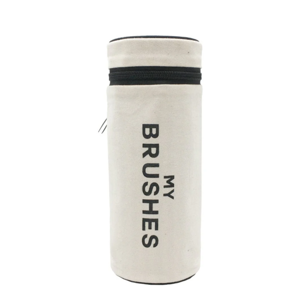 bag-all My Brushes cylinder case | cream
