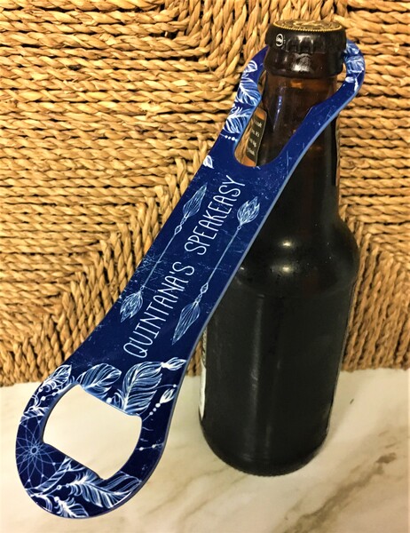 V-Rod Blue Bottle Opener