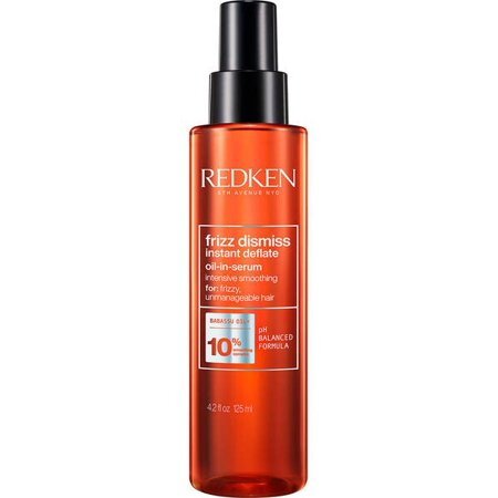 redken frizz dismiss instant deflate oil-in-serum for frizzy hair