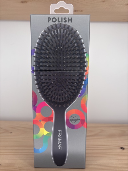 Black Polish Brush 