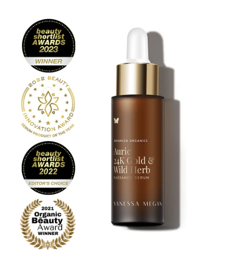 AURIC 24K GOLD & WILD HERB RADIANCE SERUM