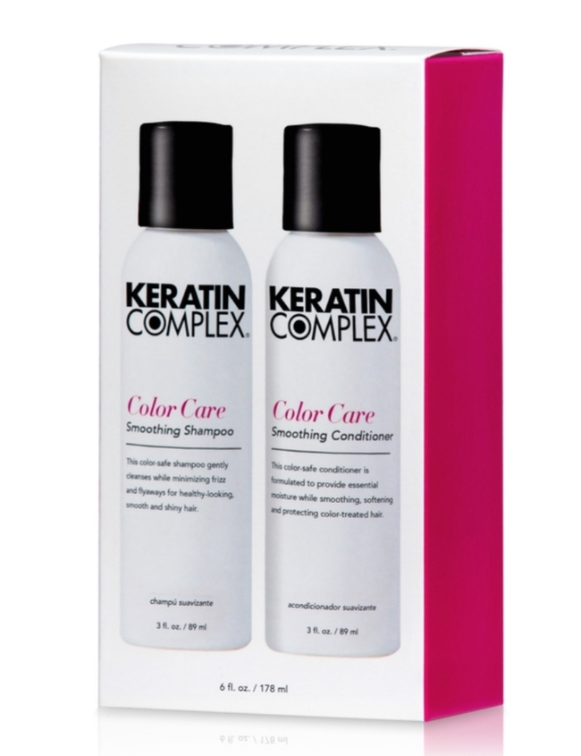 Travel Keratin Care Shampoo & Conditioner