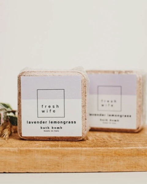 BATH BOMB - LAVENDER LEMONGRASS