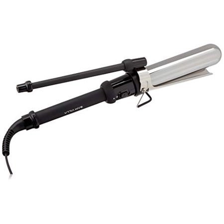 2-in-1 Professional 1.5" Marcel Curling Iron & Wand