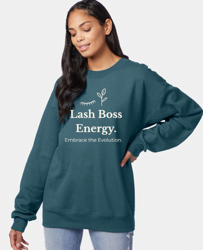 Crew Neck Lash Boss Energy-Large