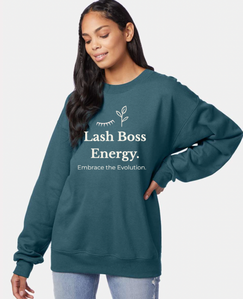 Crew Neck Lash Boss Energy-Large