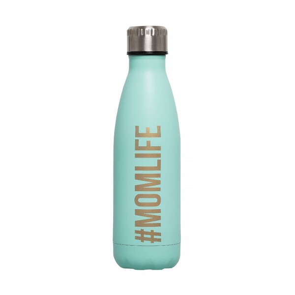 #Momlife Stn Stl Water Bottle