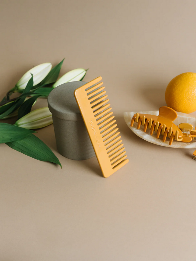 Wide Tooth Hair Comb - apricot