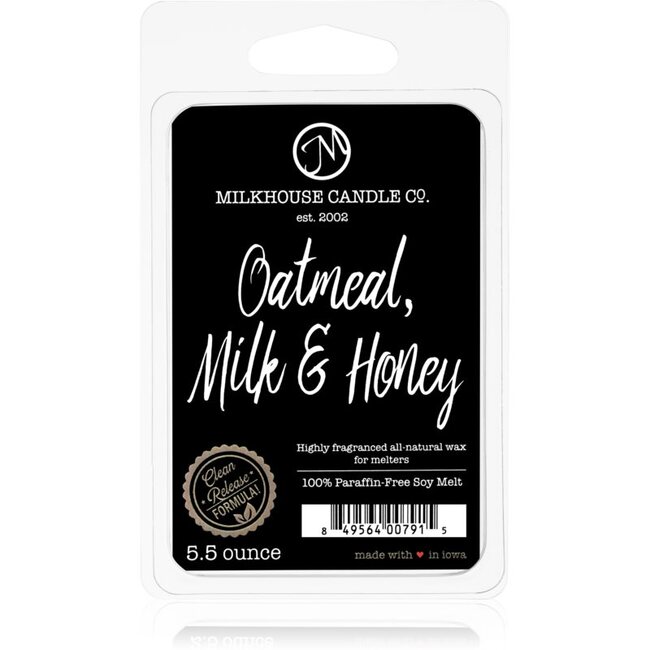 Milkhouse Wax Melt Oatmeal, Milk Honey 