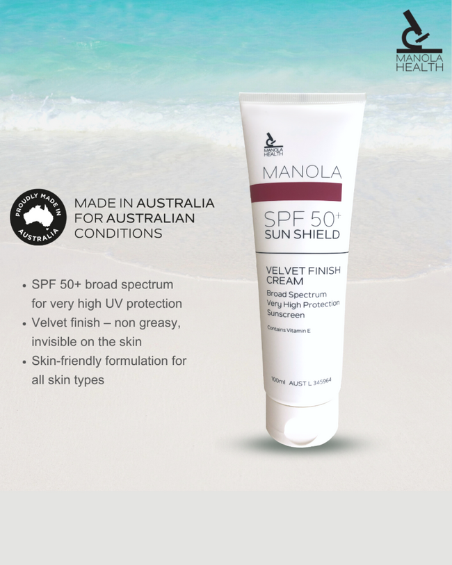 Manola Clear Sun Shield 50+