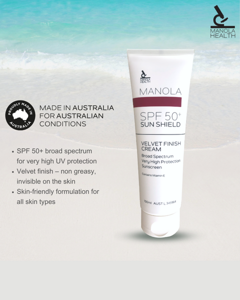 Manola Clear Sun Shield 50+