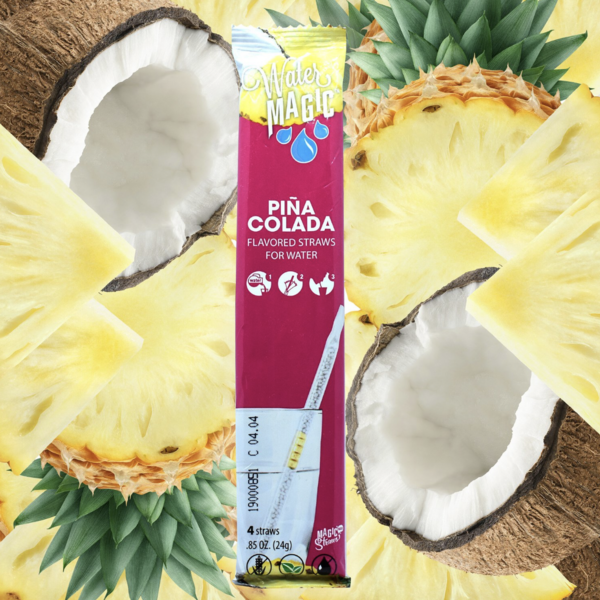 Water Magic Straws - Pina Colada