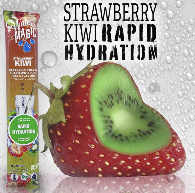 Water Magic Straws - Strawberry Kiwi