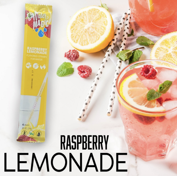 Water Magic Straws - Raspberry Lemonade
