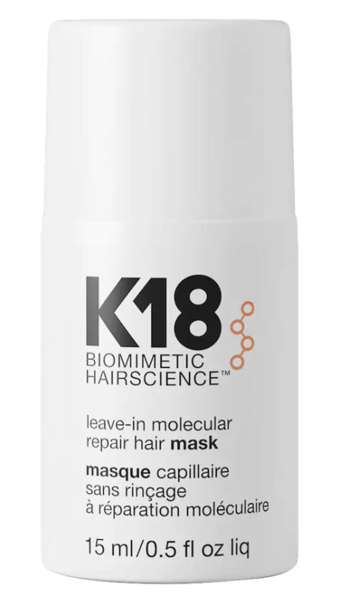 K18 Leave-In Molecular Repair Hair Mask 15mL