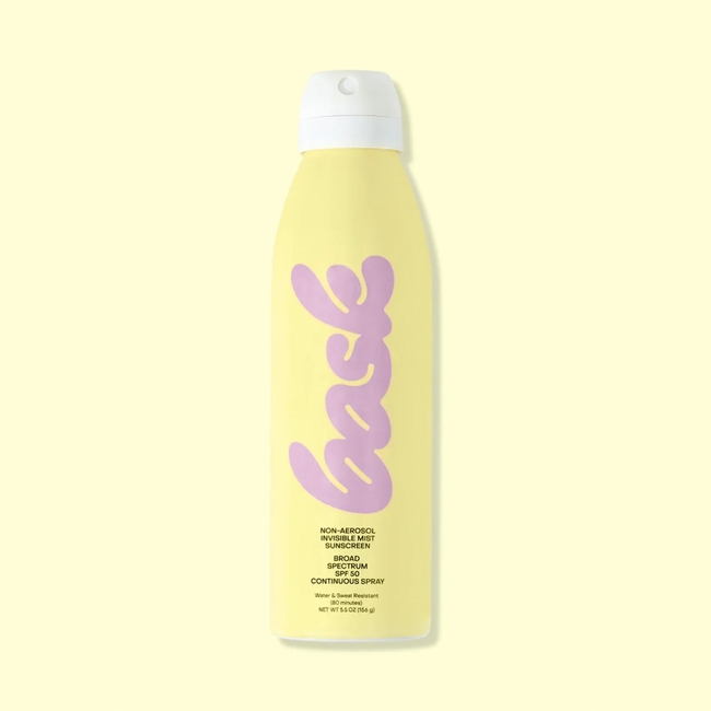 Bask Sunscreen | Non-Aerosol Invisible Mist 50SPF Sunscreen