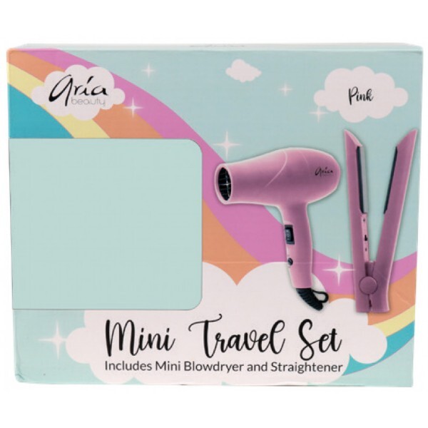 Aria Mini Travel Set in Pink