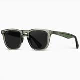 WMP Eyewear | Wyndham Polarized Crystal Agave/Smoke