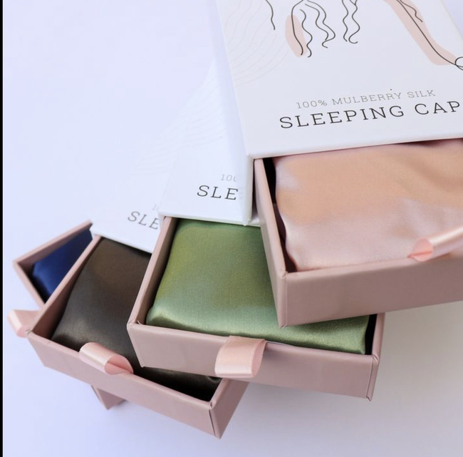Silk Sleep Caps 