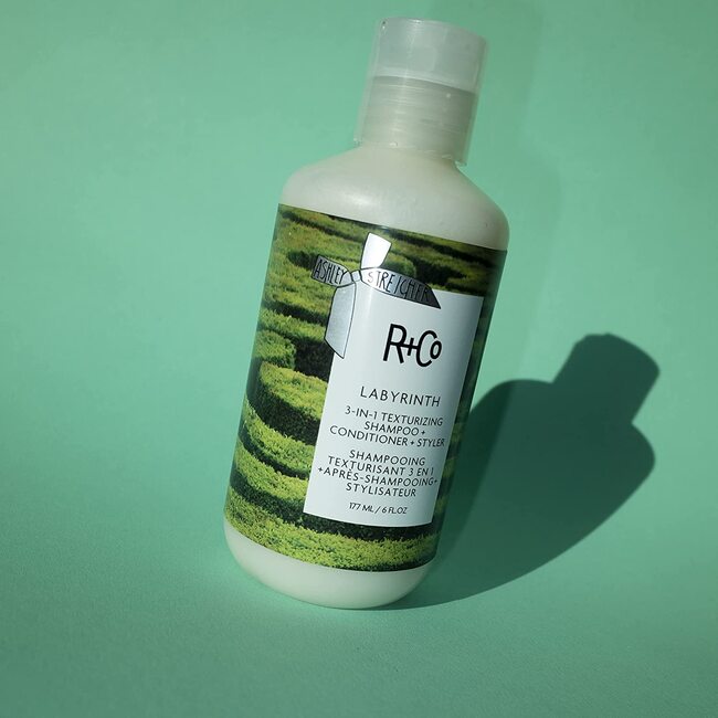 R+Co Labyrinth 3in1 Texturizing Shampoo+Conditioner+Styler