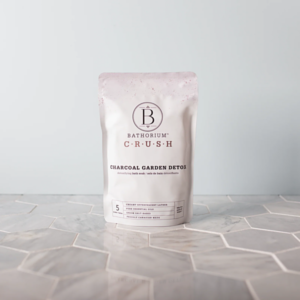 BATHORIUM - Crush Bath Soak - Charcoal Garden Detox