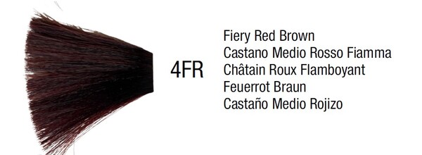 Organic Colour Systems 4FR FIERY RED BROWN