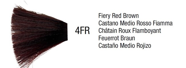 Organic Colour Systems 4FR FIERY RED BROWN