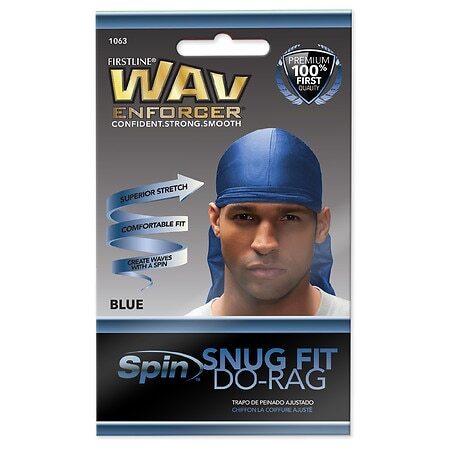 Wav Enforcer Do-Rag - Blue