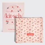 XL Towel Wrap Cherry print