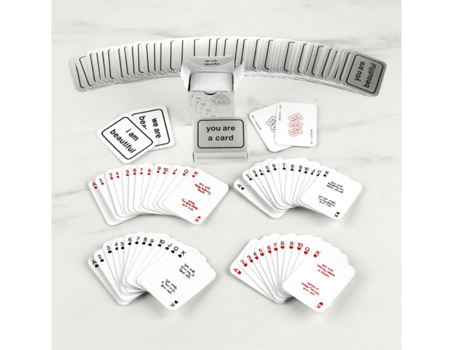 You Are Beautiful Mini Playing Cards