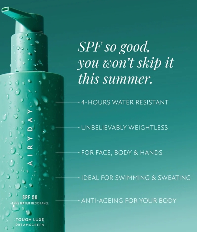 AIRYDAY Tough Luxe SPF 50+