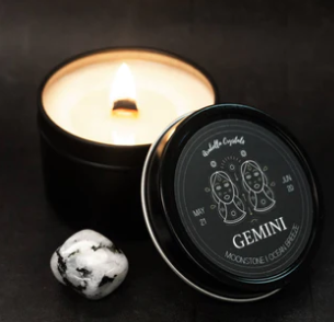 Gemini Zodiac Candle Tin