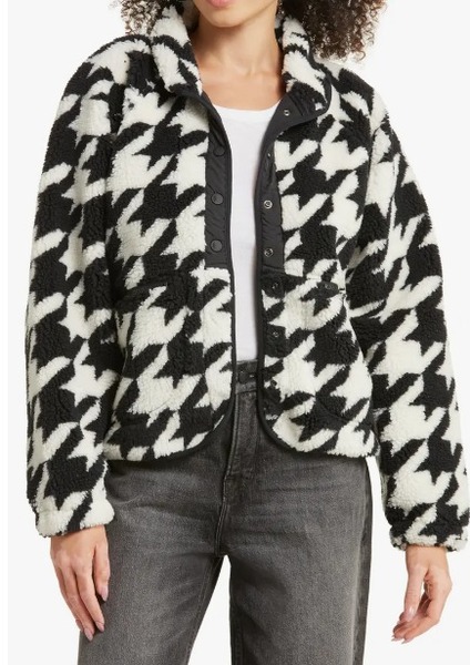 Rocky Ridge Jacket Black and White Houndstooth Size L