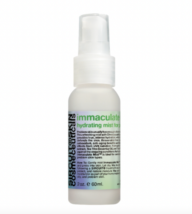 IMMACULATE MIST+ l hydrating mist for problem skin