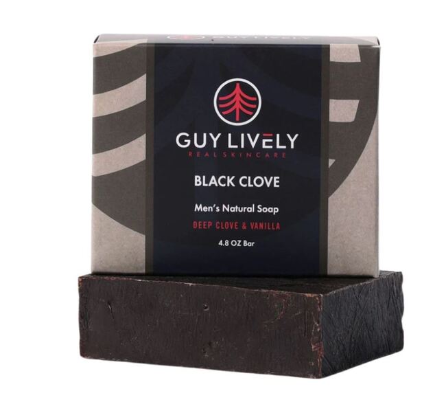 Guy Lively Bar Soap - Black Clove