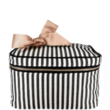 bag-all medium box makeup & toiletry | striped